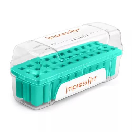 Caja de almacenamiento para punzones ImpressArt de 6 mm - 27 espacios x1