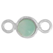 Engaste cabujón redondo 4 mm - Plata 925 x1