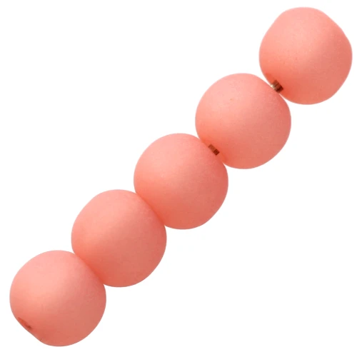 Redondas Polaris  4 mm Padparadscha x20