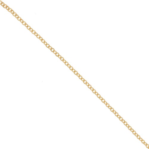 Cadena de malla Forçat 2,7 mm - Dorado x50cm