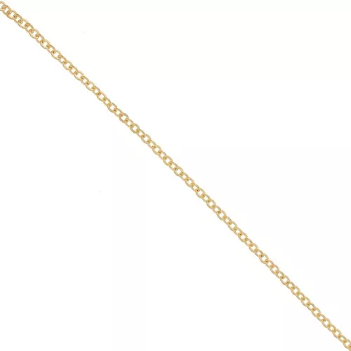 Cadena de malla Forçat 2,7 mm - Dorado x50cm