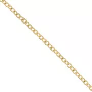Cadena de malla Forçat 2,7 mm - Dorado x50cm
