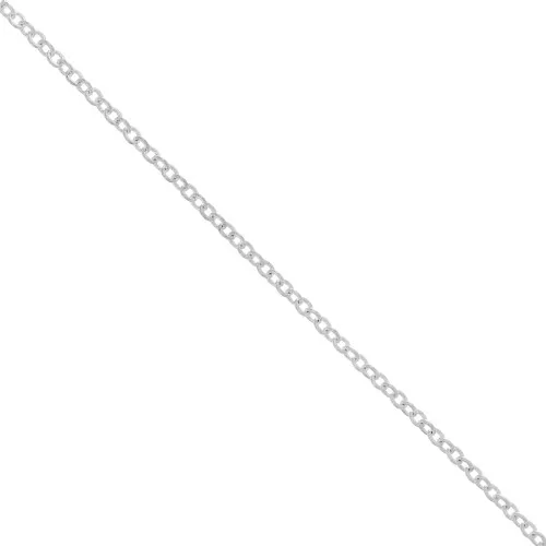 Cadena de malla Forçat 2,7 mm - Plata x50cm