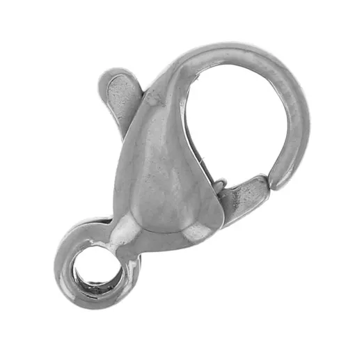 Mosquetón de 9 mm - Fabricación europea - Acero inoxidable 316L x1