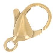 Cierre mosquetón 12 mm - Fabricación europea - Acero inoxidable 316L Dorado x1|raw }}