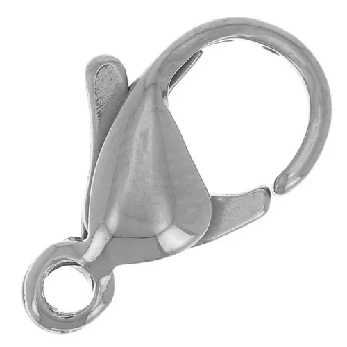 Mosquetón de 12 mm - Fabricación europea - Acero inoxidable 316L x1