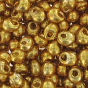 Mini-gotas Miyuki Duracoat 2.8 mm DP28-4202 - Galv. Gold x8g