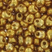 Mini-gotas Miyuki Duracoat 2.8 mm DP28-4202 - Galv. Gold x8g