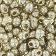 Mini-gotas Miyuki Duracoat 3.4 mm DP28-4201 - Galv. Silver x8g|raw }}