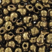 Mini-gotas Miyuki 3.4 mm DP28-0457 - Dark Bronze Met x8g