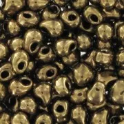 Mini gotas Miyuki de 2,8 mm DP28-0457 - Bronce oscuro metalizado x8 g