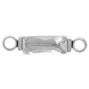 Entrepieza rectangular 13x3 mm óxido de circonio - acero inoxidable 316L - Cristal x1|raw }}