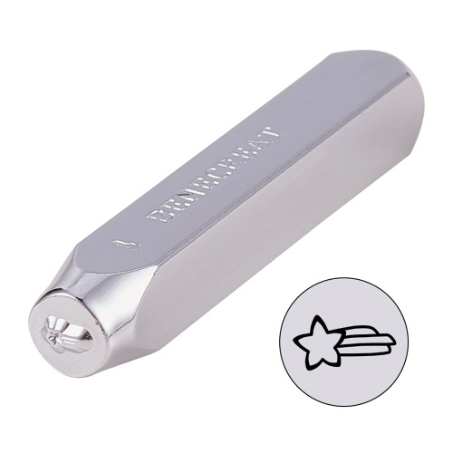 Punzón 6 mm - Estrella fugaz x1