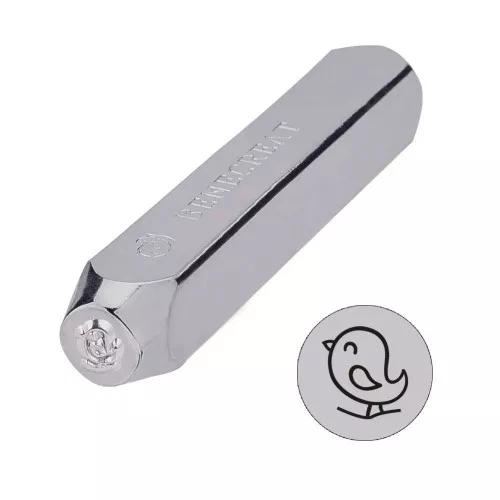 Punzón 6 mm - Pájaro x1
