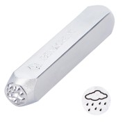 Punzón 6 mm - Nube de lluvia x1