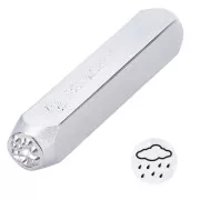 Punzón 6 mm - Nube de lluvia x1