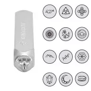 Juego de punzones 6 mm - Diseño de símbolos x12