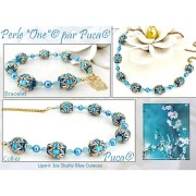 Perlas de vidrio Lipsi® de Puca® 4x6 mm - Jet x10g