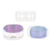 Cuentas de vidrio Lipsi® de Puca® 4x6 mm - Cristal AB x10g|raw }}