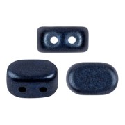 Cuentas de vidrio Lipsi® de Puca® 4x6 mm - Azul Oscuro Metalizado Mate x10g