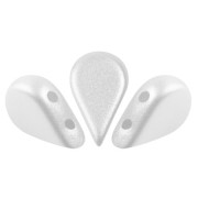 Cuentas de vidrio Amos® by Puca® 5x8 mm - Pastel White x10g|raw }}