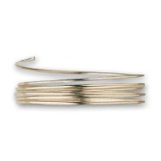 Hilo semi duro 0.81 mm de Gold filled x 1 m