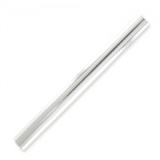 Tubo recto 40x4 mm de Plata 925 x1|raw }}