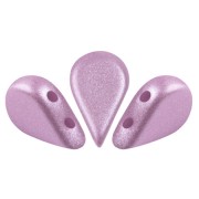 Cuentas de vidrio Amos® by Puca® 5x8 mm - Pastel Lila x10g