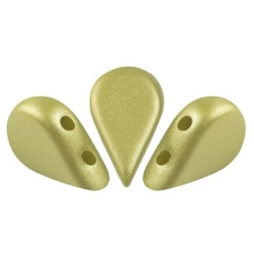 Cuentas de vidrio Amos® by Puca® 5x8 mm - Pastel Lime x10g
