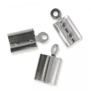 Terminales redondos 4 mm Acero inox x10