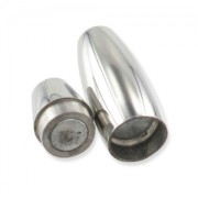 Cierre magnético para cordón 4 mm Acero inoxidable x1|raw }}