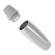Cierre magnético para cordón de 3 mm - Acero inoxidable x1