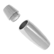 Cierre magnético para cordón de 3 mm - Acero inoxidable x1