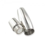 Cierre magnético para cordón de 2 mm - Acero inoxidable 316F x1