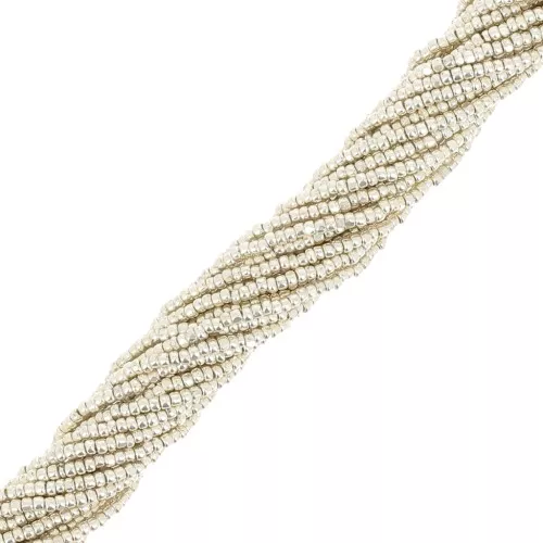 Charlottes Preciosa 13/0 - Beige Plata Metalizado x10g