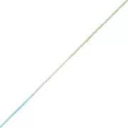 Cuentas facetadas redondas 2 mm - Tie and dye - Verde - Turquesa - Cristal x35cm