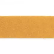 Cordón plano imitación Gamuza 10 mm Naranja x1m