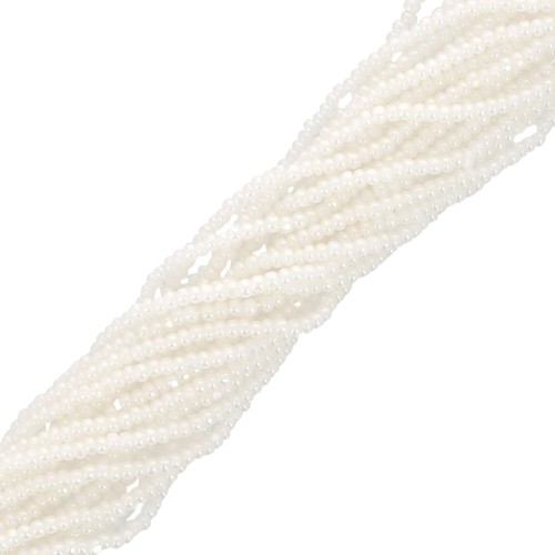 Charlottes Preciosa 11/0 - Blanco opaco AB x20g