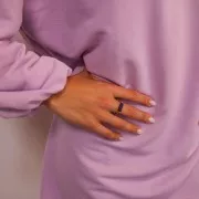 Anillo intercambiable fino - Talla 52 - chapado en oro de 3 micras x1