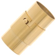 Cierre magnético para cordón de 10 mm - Acero inoxidable 304 Dorado x1|raw }}