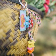 Llavero personalizable 28 mm - Acero inoxidable 304 Dorado x1