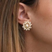 Aurora 5810 4 mm Perlas - Cristal Crema Perla x20