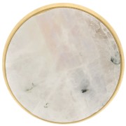 Soporte para cabujón de 20 mm - Acero inoxidable dorado 304 x1