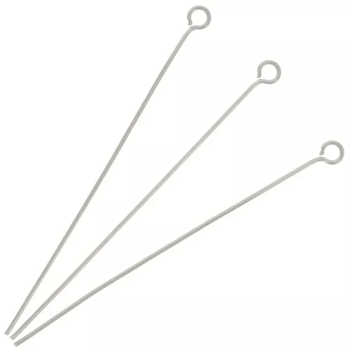 Clavos de cabeza redonda 50x0,6 mm - acero inoxidable 304 x10