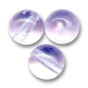 Cuentas redondas 12 mm Violine x5