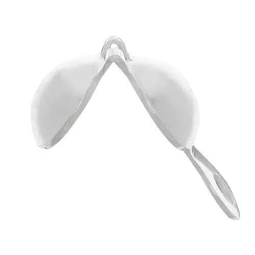 Tapanudos 5 mm con anilla de Plata 925 x10