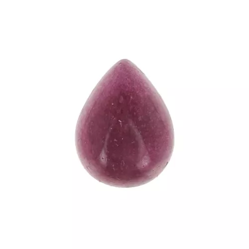 Cabujones gota 5x4 mm en gema - Granate x2