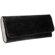 Estuche de terciopelo para joyas Catherine 25x19,5 cm - Maison Scarlett - Negro x1|raw }}