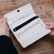 Estuche de terciopelo para joyas Catherine 25x19,5 cm - Maison Scarlett - Negro x1