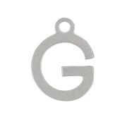 Letra del alfabeto 7 mm - G - Acero inoxidable 304 x1